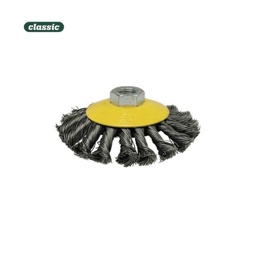 Brosse conique 100mm fil tressé fhr100