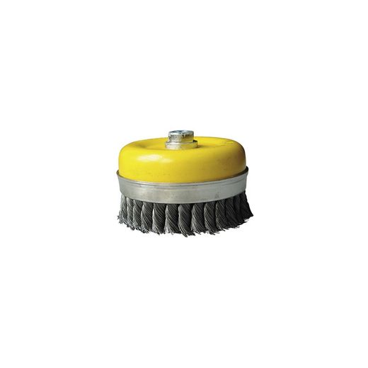 Brosse coupelle fil torsadé 125 mm ftr125