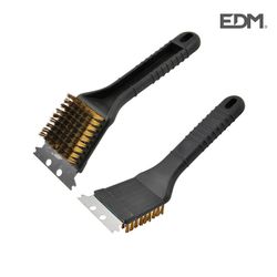 Escova / espátula de churrasco com cabo 20cm