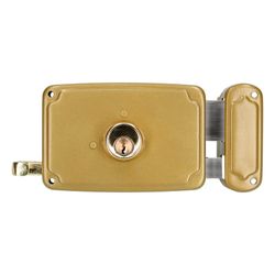 Trava direita 140mm 3 chaves incluídas