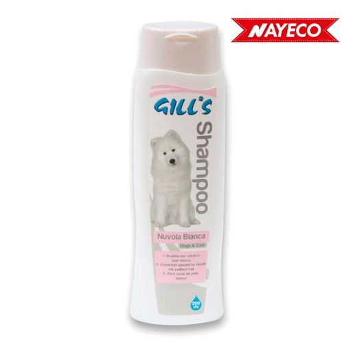Gill's Shampooing pour cheveux blancs pour animaux de compagnie 200 ml