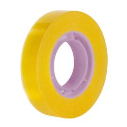 Fita Adesiva 12mm X 33m (Amarelo Transparente) Milão
