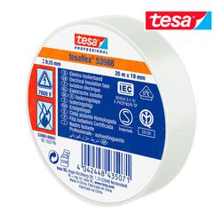Ruban Isolant Blanc Approuvé 20m X 19mm 53988 Tesa