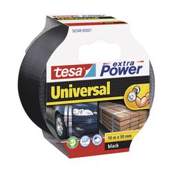 Fita Americana Universal Extra Power. 10m X 50mm Preto Tesa