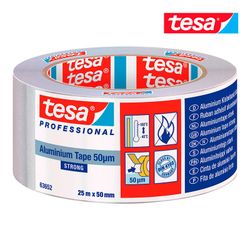 Ruban Aluminium 50 Microns 25m X 50mm 63652 Tesa