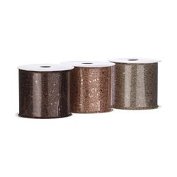 Ruban décoratif de Noël couleurs assorties