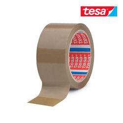 Ruban d'emballage en polypropylène. Marron 66m X 50mm 4089 Tesa