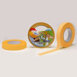 Cinta masking fibra de arroz 25mmx50mts para pintar linea de precision