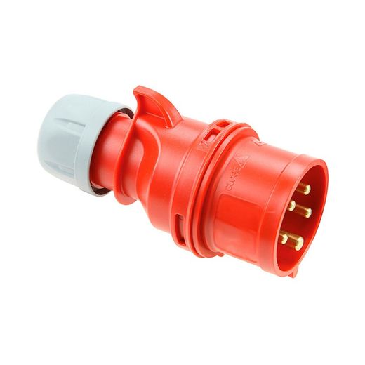 Plugue Cetac 3p+N+T, 32a 400v~. Ip44 902154a Solera