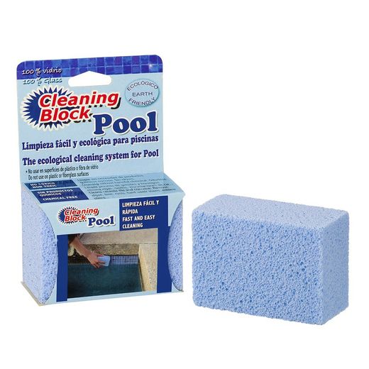 Bloco de limpeza de piscina com aba individual euro / u