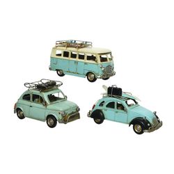 modelos variados de carros vintage de metal