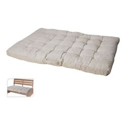 Almofada Base Para Sofá Tipo Palete. Cor: Bege 80x120x8cm