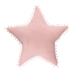 Almofada infantil rosa com modelo estrela led