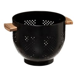 Escorredor 20cm Bambu-Preto Col.'Noir Kitchen'