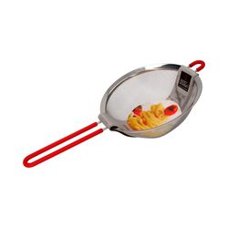 Colador inox mango silicona 20cm
