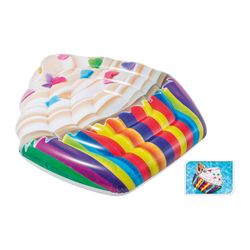 Colchão Insuflável Modelo Cupcake 135x142cm. Intex
