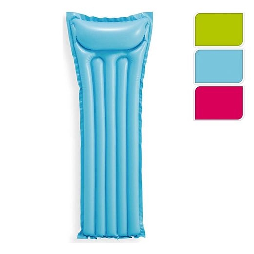 Colchoneta hinchable 183x69cm (colores variados)