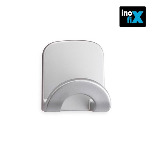 Cintre adhésif arc chromé (blister) inofix
