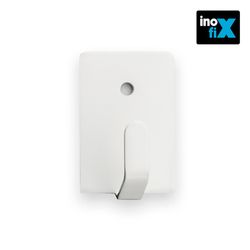Cabide adesivo branco (blister 4 unidades) inofix