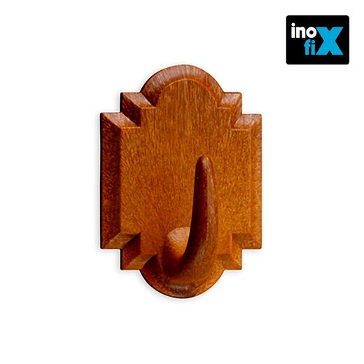 Cintre adhésif en bois (blister 2 unités) inofix