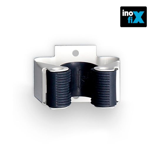 Cintre balai adhésif blanc (blister 2 unités) inofix