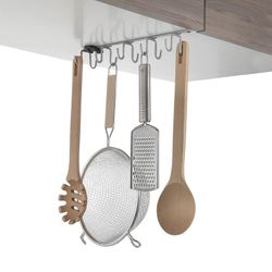 Cabide Multiuso 10 Ganchos 'My-Hooks' 6x25x6cm Metaltex