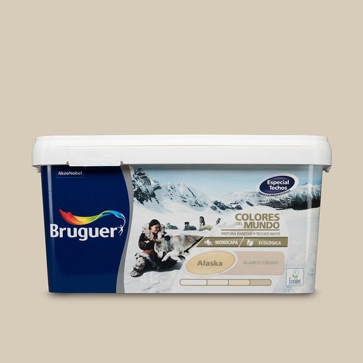Cores do mundo alaska branco quente 4l bruguer