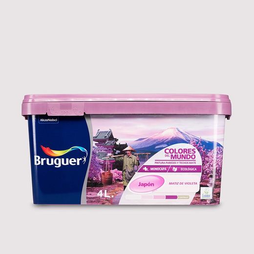 Cores do mundo Japão tonalidade de violeta 4l bruguer