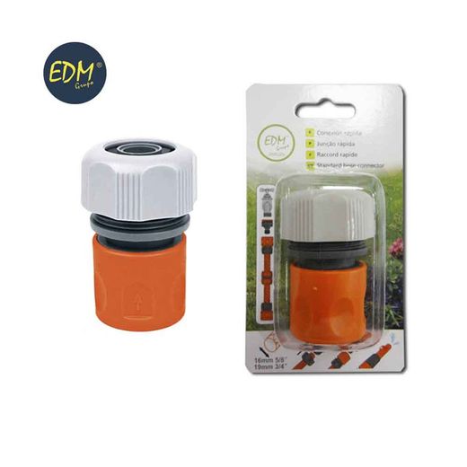 Conector rápido 19 mm 3/4 "edm (bolha)