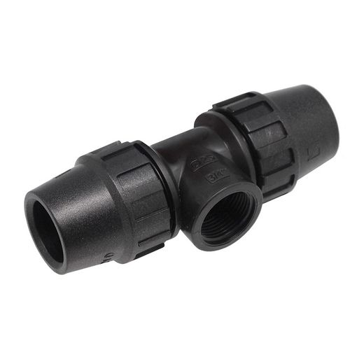 Conexão "T" Rosca Fêmea 32mm (1") Aqua Control