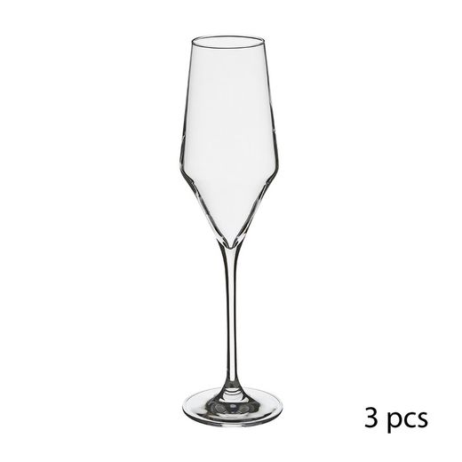 Conjunto 3 copos de cava modelo clarillo