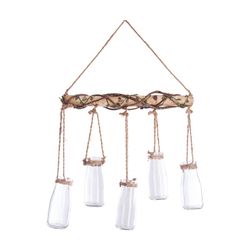 Conjunto de 5 Vasos Decorativos 44,5x40,5x6cm