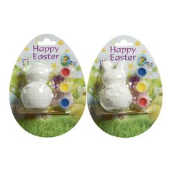 Conjunto para pintar figuras de Páscoa com vários modelos