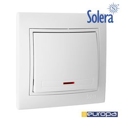 Interruptor/Interruptor Luminoso 10ax 250v S.Europa Solera Erp02ilu