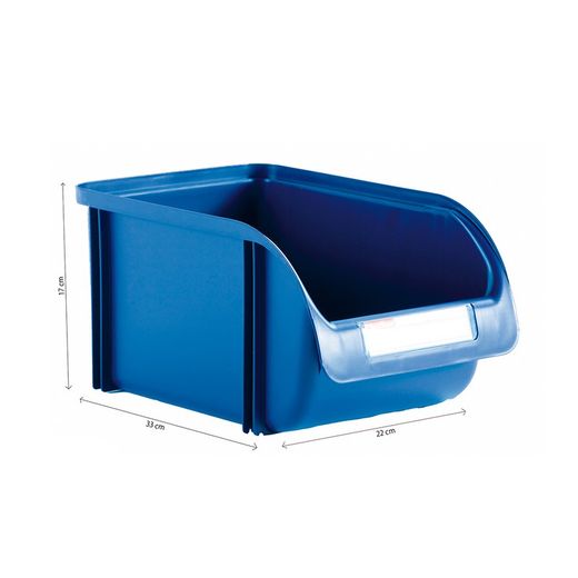Récipient 22cm bleu titane