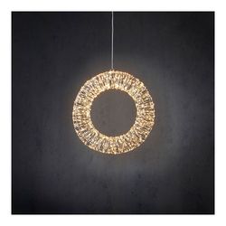 Coroa Leds Decorativa Branca Quente Ø45cm
