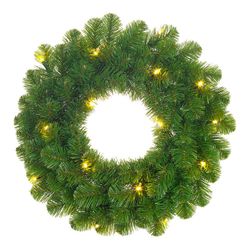 Couronne de Noël avec led intégrée 45cm