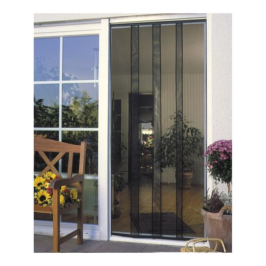 Rideau moustiquaire standard anthracite 100x220cm