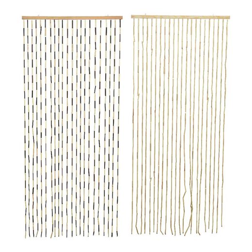 Cortina Natural Com 22 Tiras Cores Sortidas 90x210cm