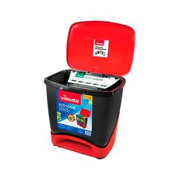Cubo de reciclaje compacto 142239 vileda