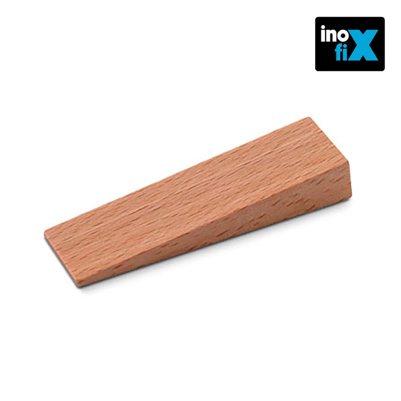 Cuña madera roble(blister 3 unid) inofix — Gardenshop