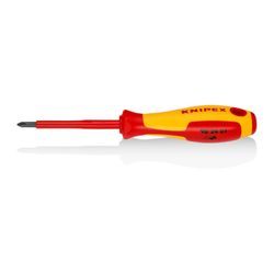 Chave de fenda Phillips de boca cruciforme 30x30x187mm 982401 Knipex