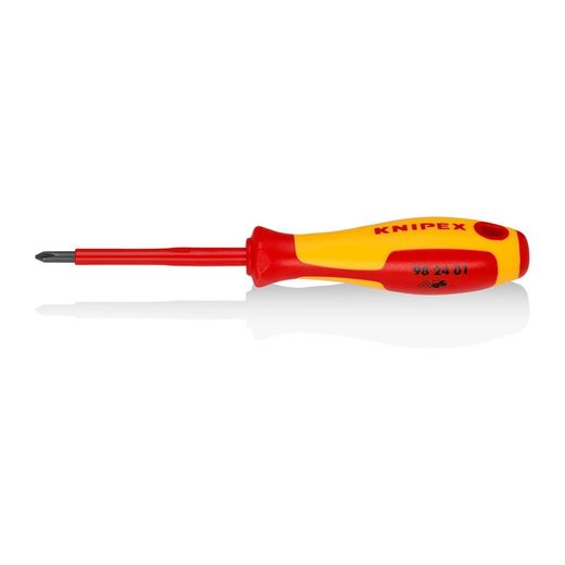 Chave de fenda Phillips de boca cruciforme 30x30x187mm 982401 Knipex