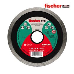 Disque à tronçonner Fcd-Ses 125x1,6x22,23dia 512875 Fischer