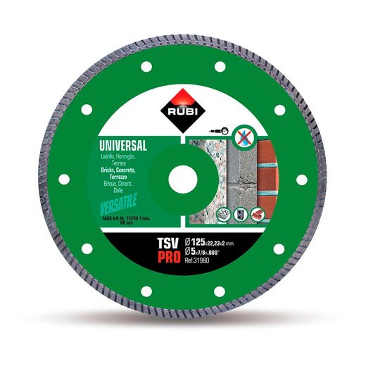 Disque Diamant Tsv 125 Pro R31980 Rubi
