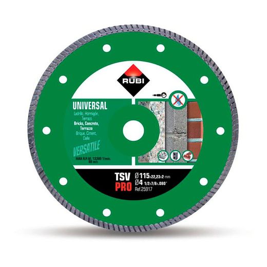 Disque diamant Tsv 115 Pro 25917 Rubi