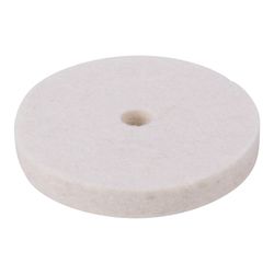 Disque de polissage en feutre, foret = 10 mm, Ø 75x10 mm 2130000 Wolfcraft
