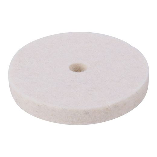 Disco de polimento de feltro, broca = 10mm, Ø 75x10mm 2130000 Wolfcraft