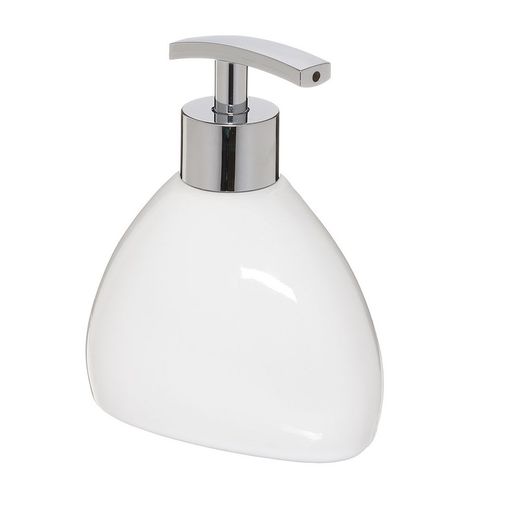 Dispensador de sabonete branco