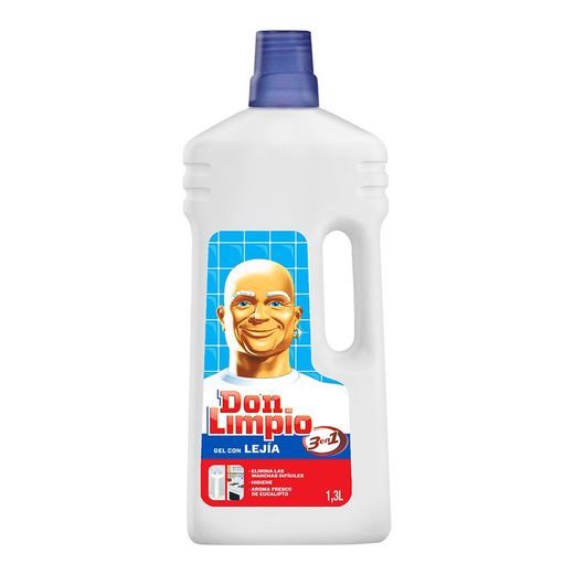 Não limpar líquidos higiênicos 1,3l é